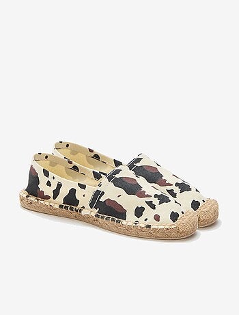 Espadrilles à motif imprimé