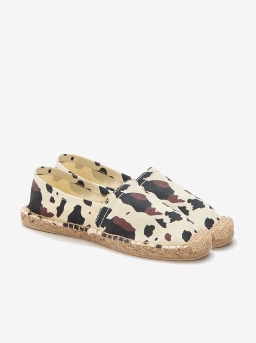Espadrilles à motif imprimé - Kiabi