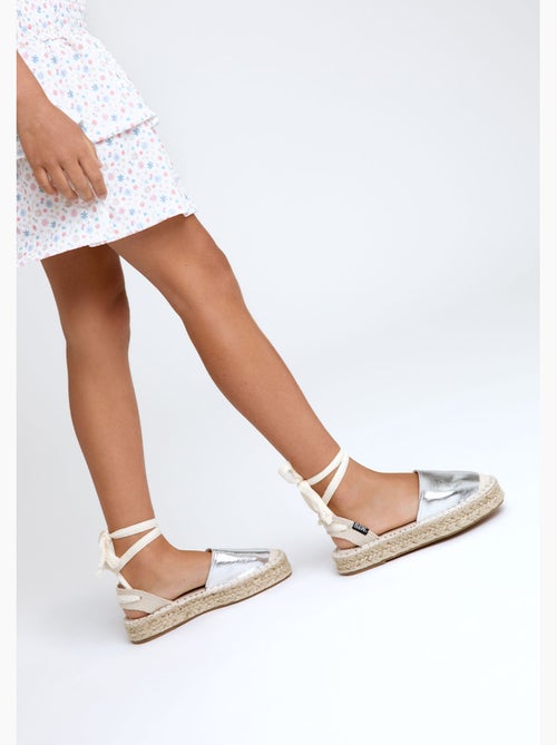 Espadrilles conguitos básicas lazo - Kiabi Espadrilles conguitos básicas lazo - Kiabi