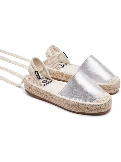 Espadrilles conguitos básicas lazo - Kiabi Espadrilles conguitos básicas lazo - Kiabi