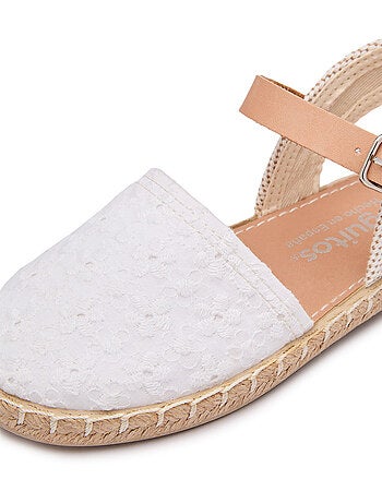 Espadrilles conguitos bordado floral