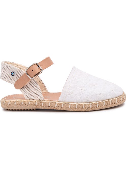 Espadrilles conguitos bordado floral - Kiabi Espadrilles conguitos bordado floral - Kiabi