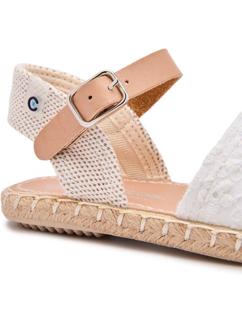 Espadrilles conguitos bordado floral - Kiabi Espadrilles conguitos bordado floral - Kiabi