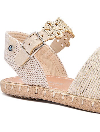 Espadrilles conguitos detalles florales