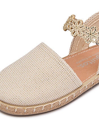 Espadrilles conguitos detalles florales