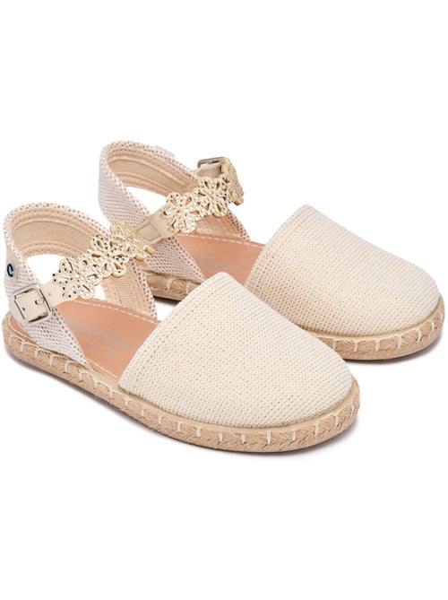 Espadrilles conguitos detalles florales - Kiabi Espadrilles conguitos detalles florales - Kiabi