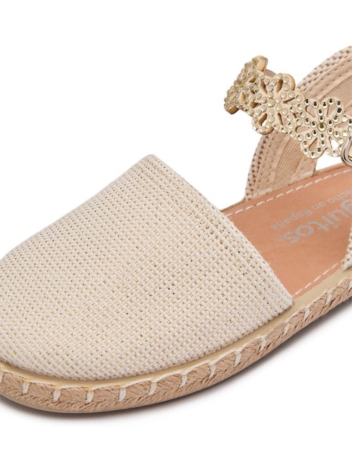 Espadrilles conguitos detalles florales - Kiabi Espadrilles conguitos detalles florales - Kiabi