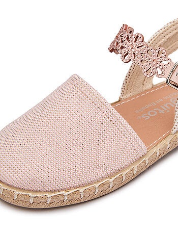 Espadrilles conguitos detalles florales