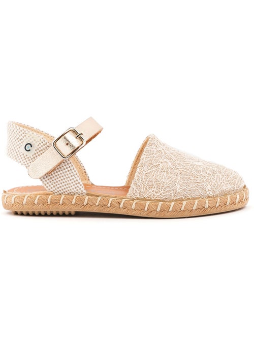 Espadrilles conguitos encaje - Kiabi