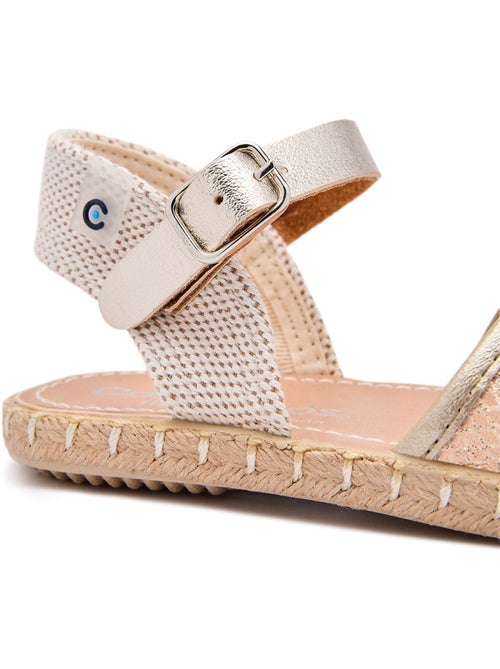Espadrilles conguitos malla brillante - Kiabi Espadrilles conguitos malla brillante - Kiabi