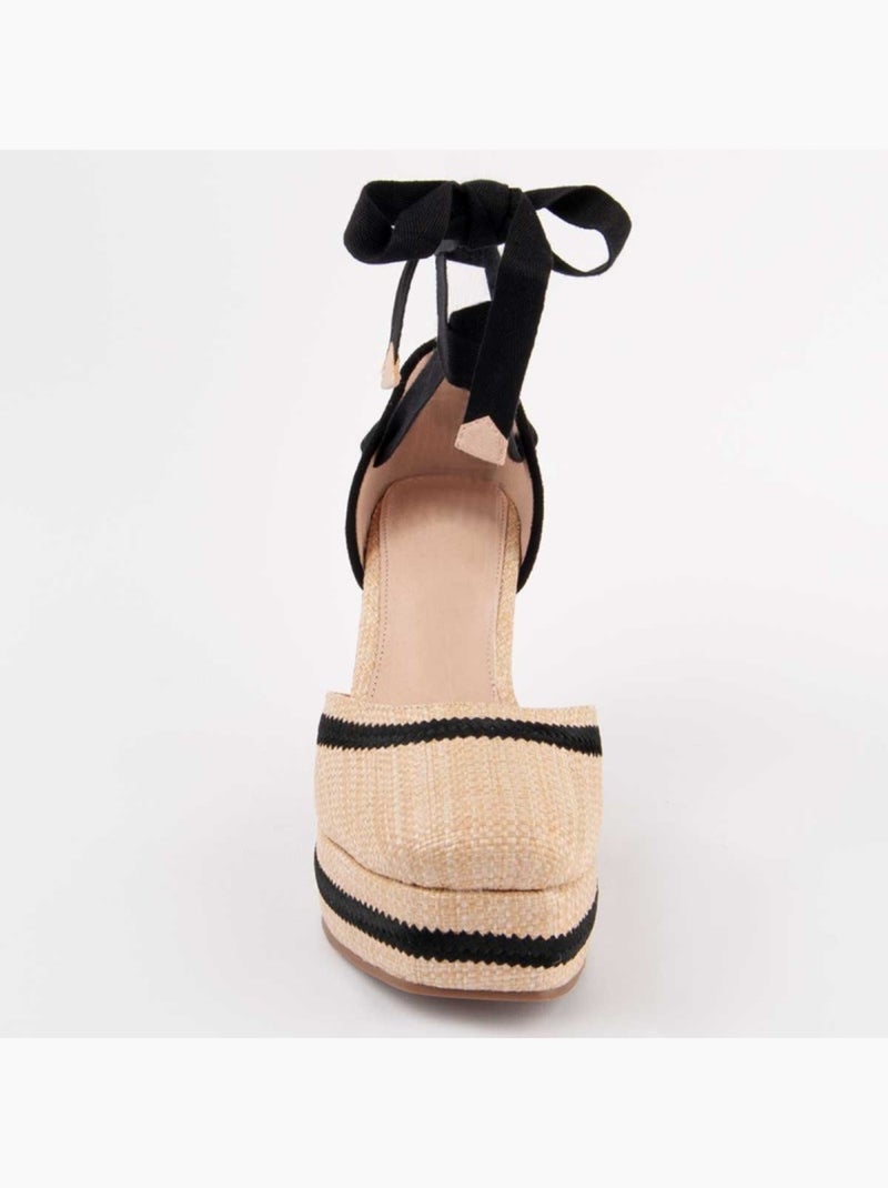 Espadrilles De Sparte Matériau Synthétique Montevita Beige - Kiabi