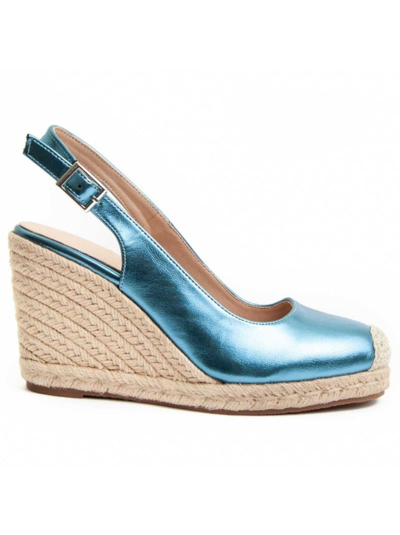 Espadrilles De Sparte Matériel Synthétique Montevita Bleu - Kiabi