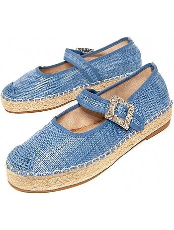 Espadrilles de sparte matériel synthétique montevita