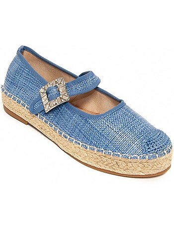 Espadrilles de sparte matériel synthétique montevita