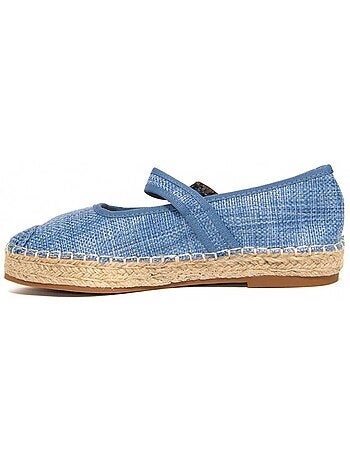 Espadrilles de sparte matériel synthétique montevita