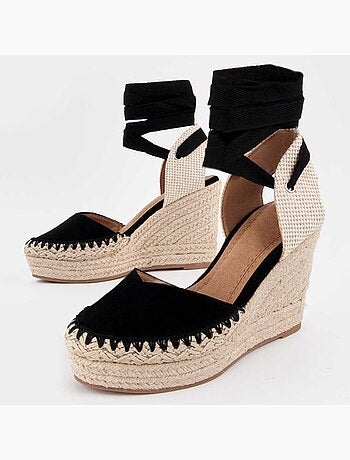 Espadrilles de sparte matériel synthétique montevita