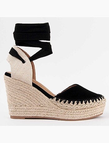 Espadrilles de sparte matériel synthétique montevita
