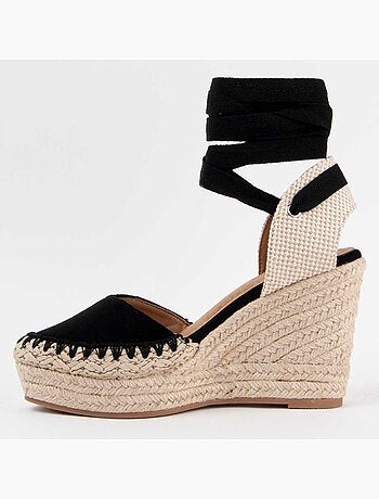 Espadrilles de sparte matériel synthétique montevita
