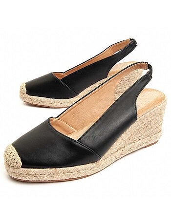 Espadrilles de sparte matériel synthétique montevita