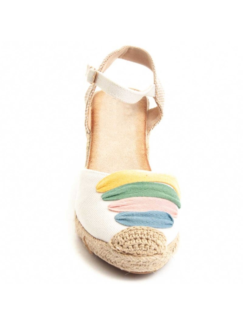 Espadrilles De Sparte Tissu Montevita Blanc - Kiabi
