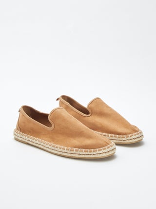 Espadrilles en suédine