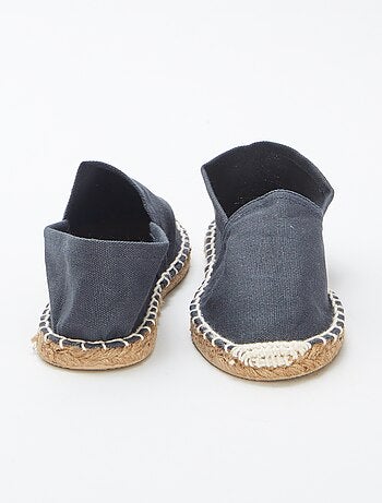 Espadrilles en toile unies