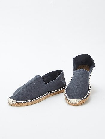 Espadrilles en toile unies