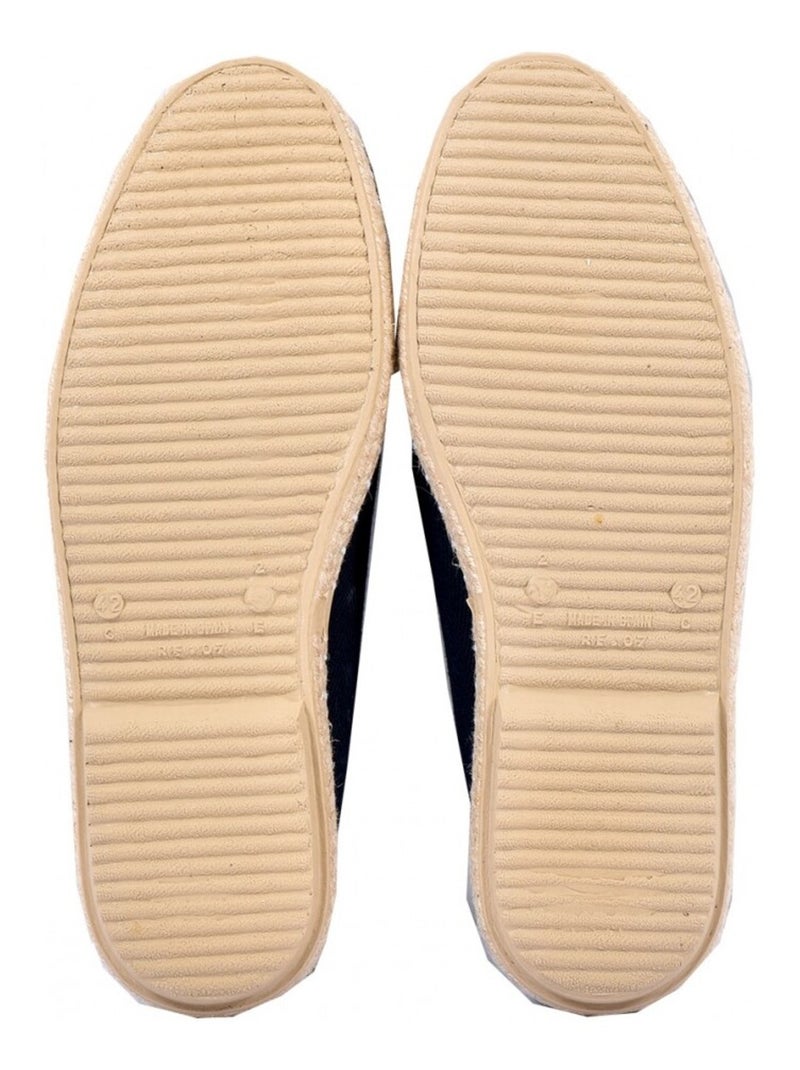 Espadrilles in canvas met antislip zool Marineblauw - Kiabi