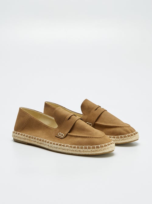 Espadrilles in mocassinmodel - Kiabi