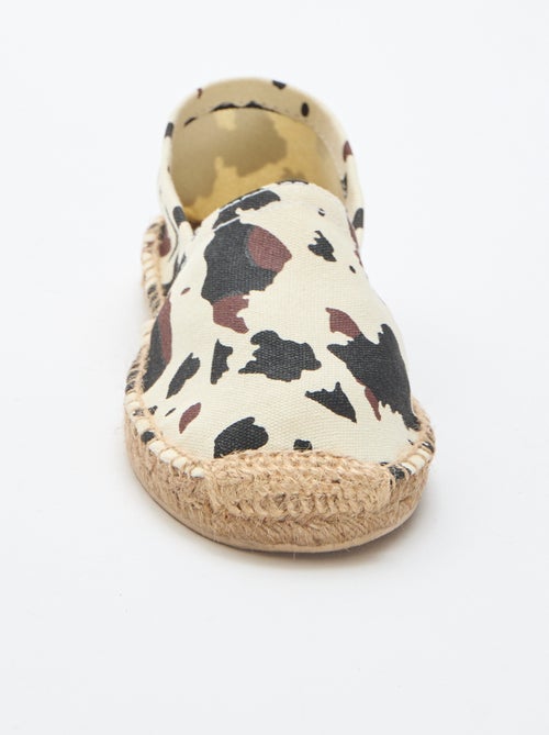 Espadrilles met print - Kiabi