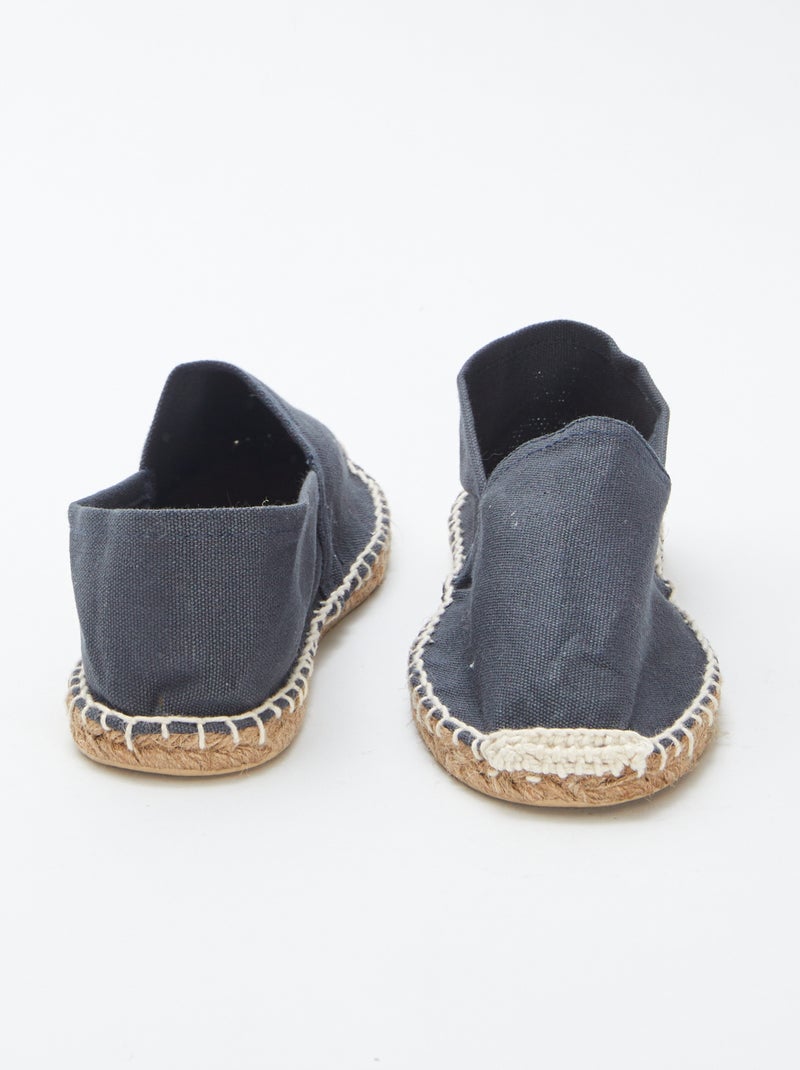 Espadrilles van mesh Blauw - Kiabi