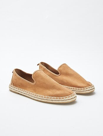 Espadrilles van suedine