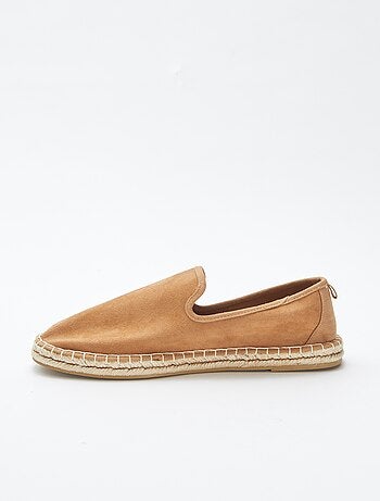 Espadrilles van suedine