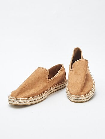 Espadrilles van suedine