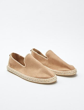 Espadrilles van suedine