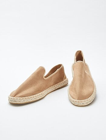 Espadrilles van suedine
