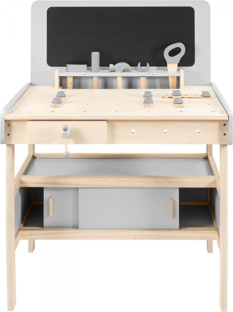Établi bricolage xxl bois 50 pièces avec ceinture mamabrum N/A - Kiabi