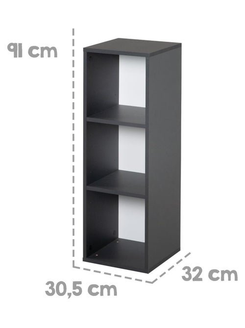 Étagère de rangement 3 cases pour chambre enfant - ROBA - Kiabi Étagère de rangement 3 cases pour chambre enfant - ROBA - Kiabi