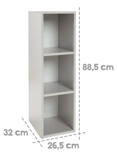 Étagère de rangement 3 cases pour chambre enfant - ROBA - Kiabi Étagère de rangement 3 cases pour chambre enfant - ROBA - Kiabi