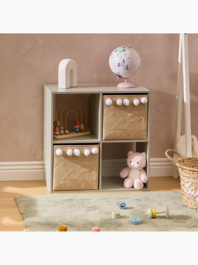 Étagère enfant 4 cases MIX'N MODUL Vert - Kiabi