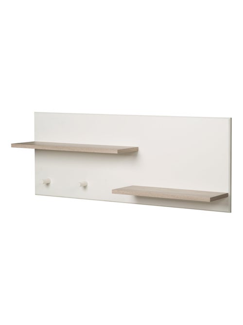 Étagère murale 2 tablettes et 2 patères 'Felicia' - ROBA - Kiabi