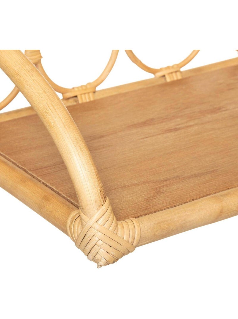 Étagère murale enfant en rotin COLETTE Beige - Kiabi