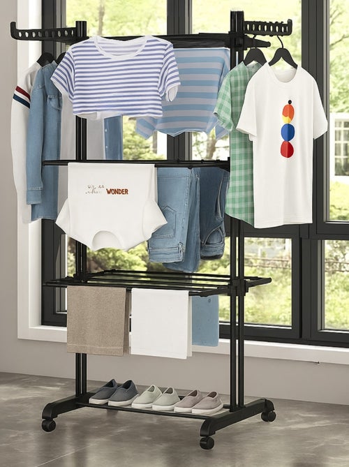 Étendoirs plastique promo linge - Kiabi