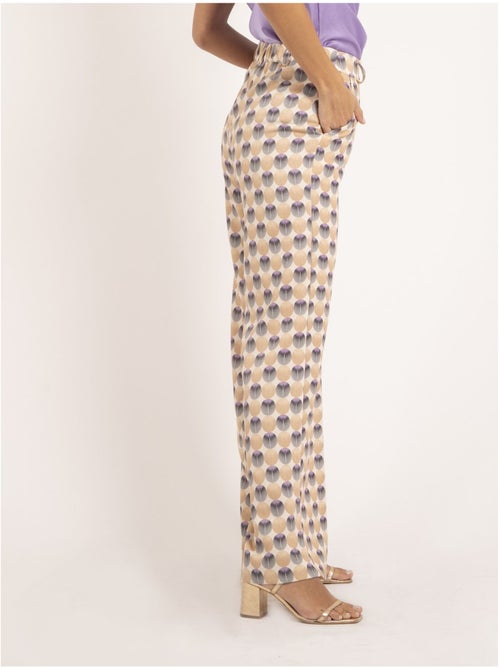 Ethana broek met patroon - Kiabi