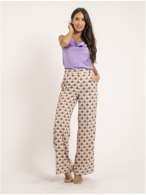 Ethana broek met patroon - Kiabi