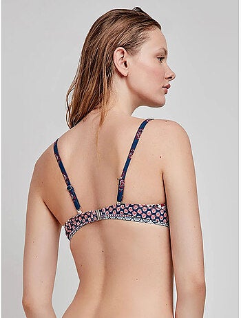 Etnisch bedrukte bikini top