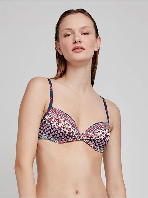 Etnisch bedrukte bikini top - Kiabi Etnisch bedrukte bikini top - Kiabi