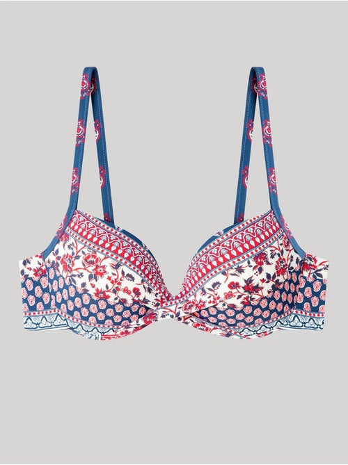 Etnisch bedrukte bikini top - Kiabi Etnisch bedrukte bikini top - Kiabi