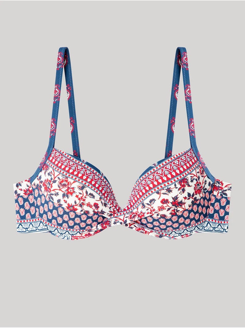 Etnisch bedrukte bikini top Multicolor - Kiabi