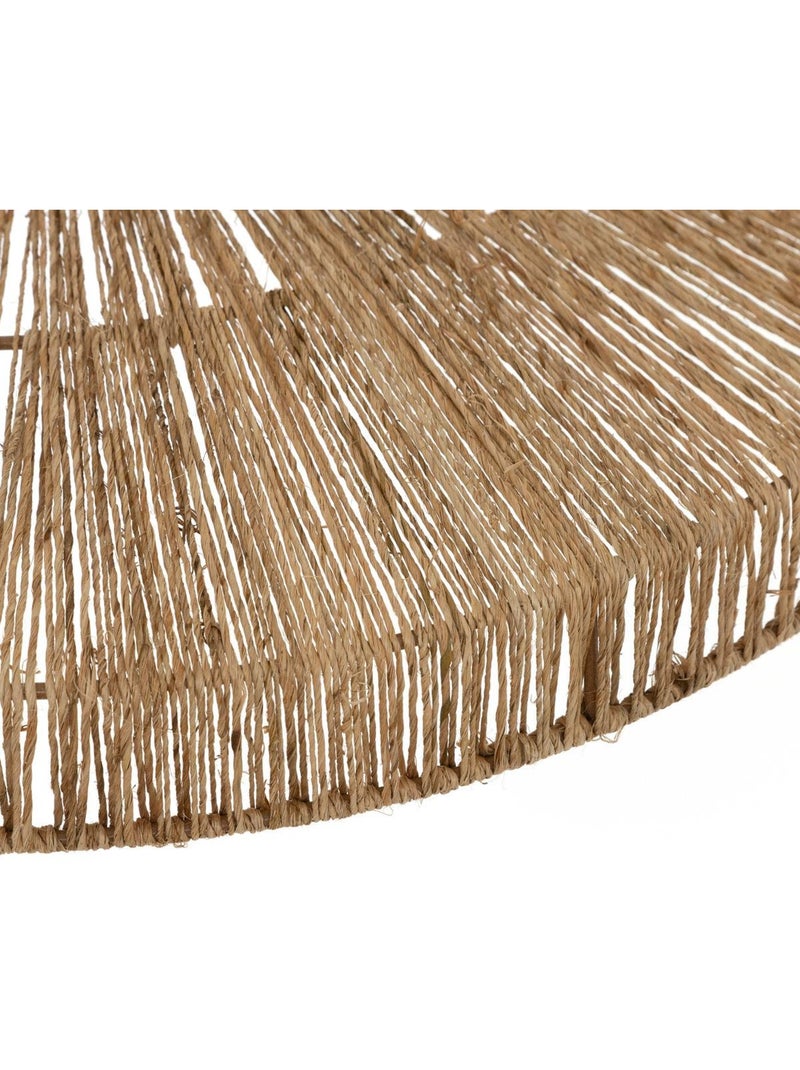 Etnisch-chique jute hanglamp Beige - Kiabi